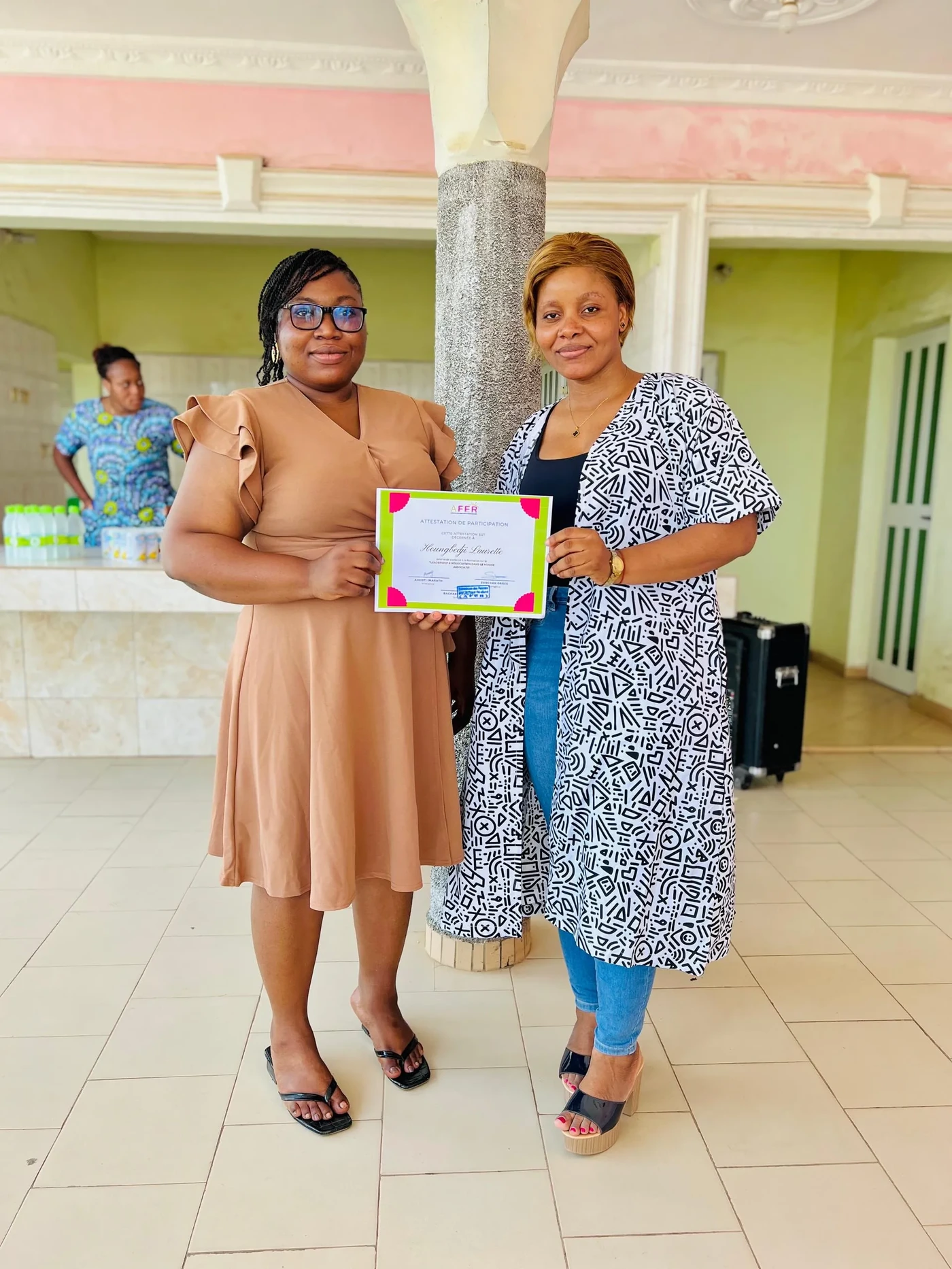 Remise des certificats