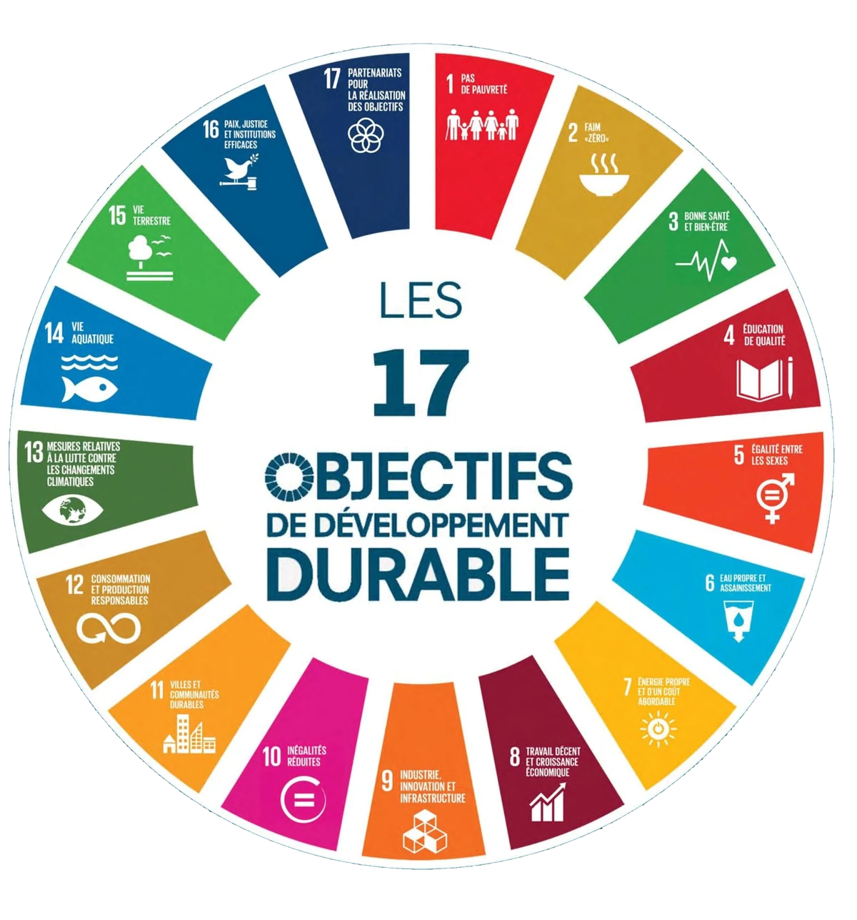 Les 17 Objectifs de Développement Durable des Nations Unies
