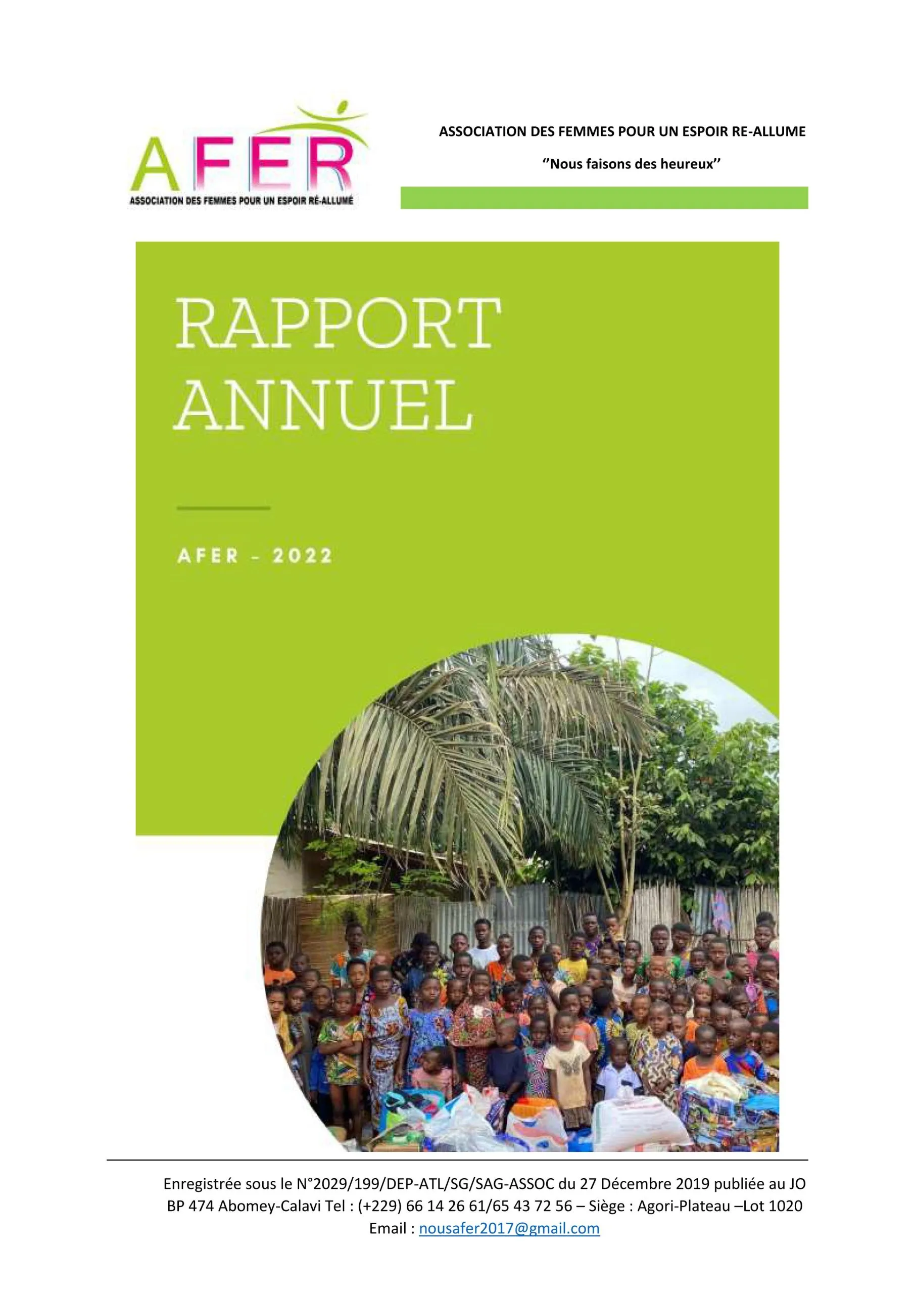 Couverture rapport 2022